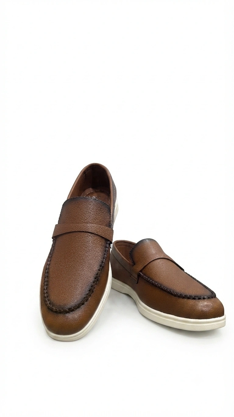 Burnished Penny Loafers - Image 3