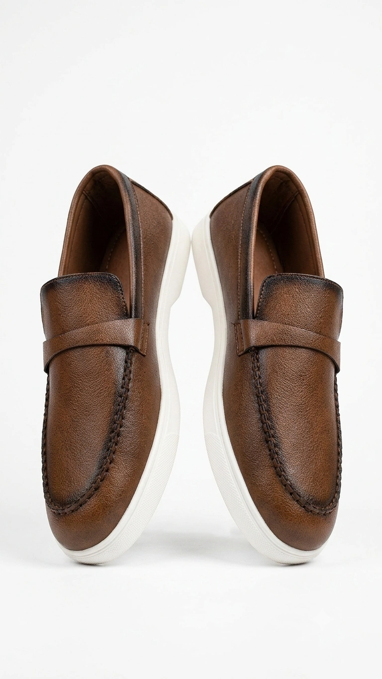 Burnished Penny Loafers - Image 2