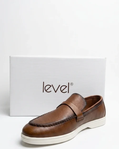 Burnished Penny Loafers