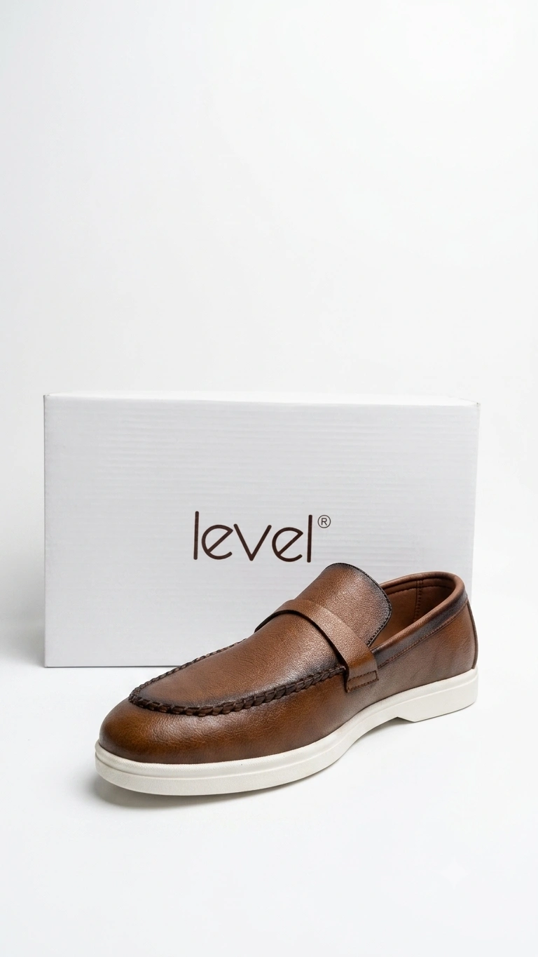 Burnished Penny Loafers