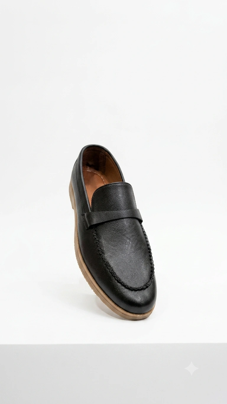 Burnished Penny Loafers