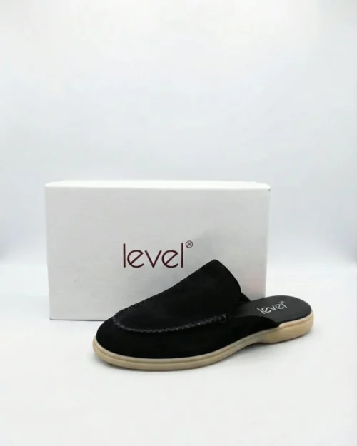 Suede Mules