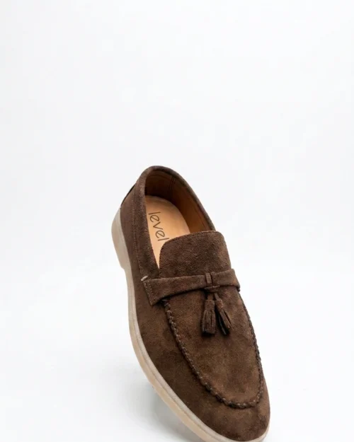 Suede Tassel Loafers
