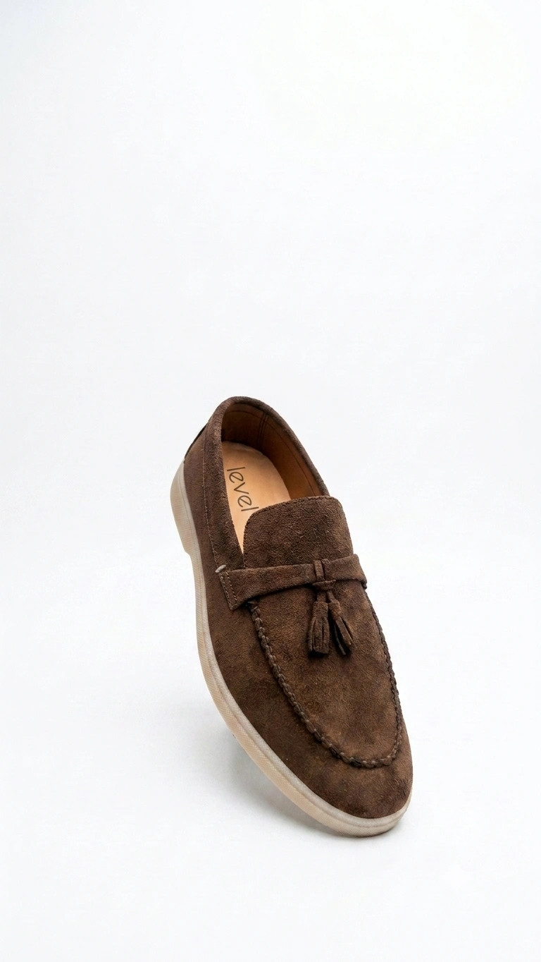 Suede Tassel Loafers