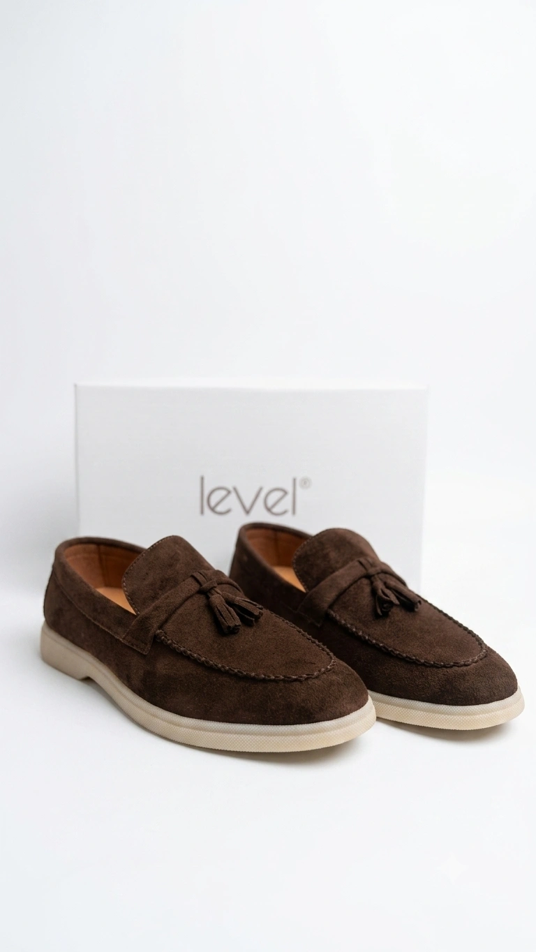 Suede Tassel Loafers - Image 3
